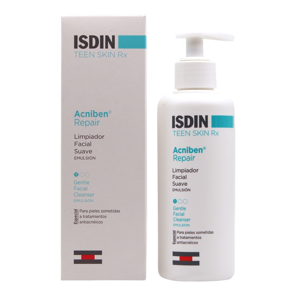 Isdin Acniben Repair Teen Skin RX limpiador 200ml Imagen de Isdin Acniben Repair Teen Skin RX limpiador 200ml