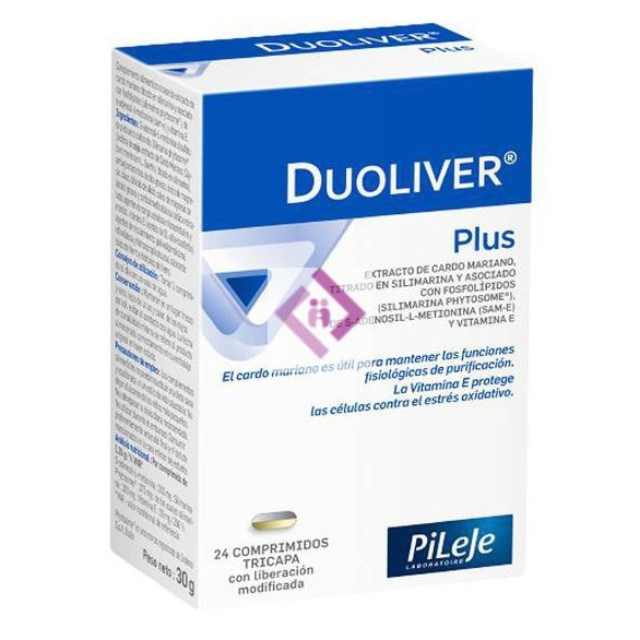 Pileje duoliver plus 24 comprimidos Imagen de Pileje duoliver plus 24 comprimidos