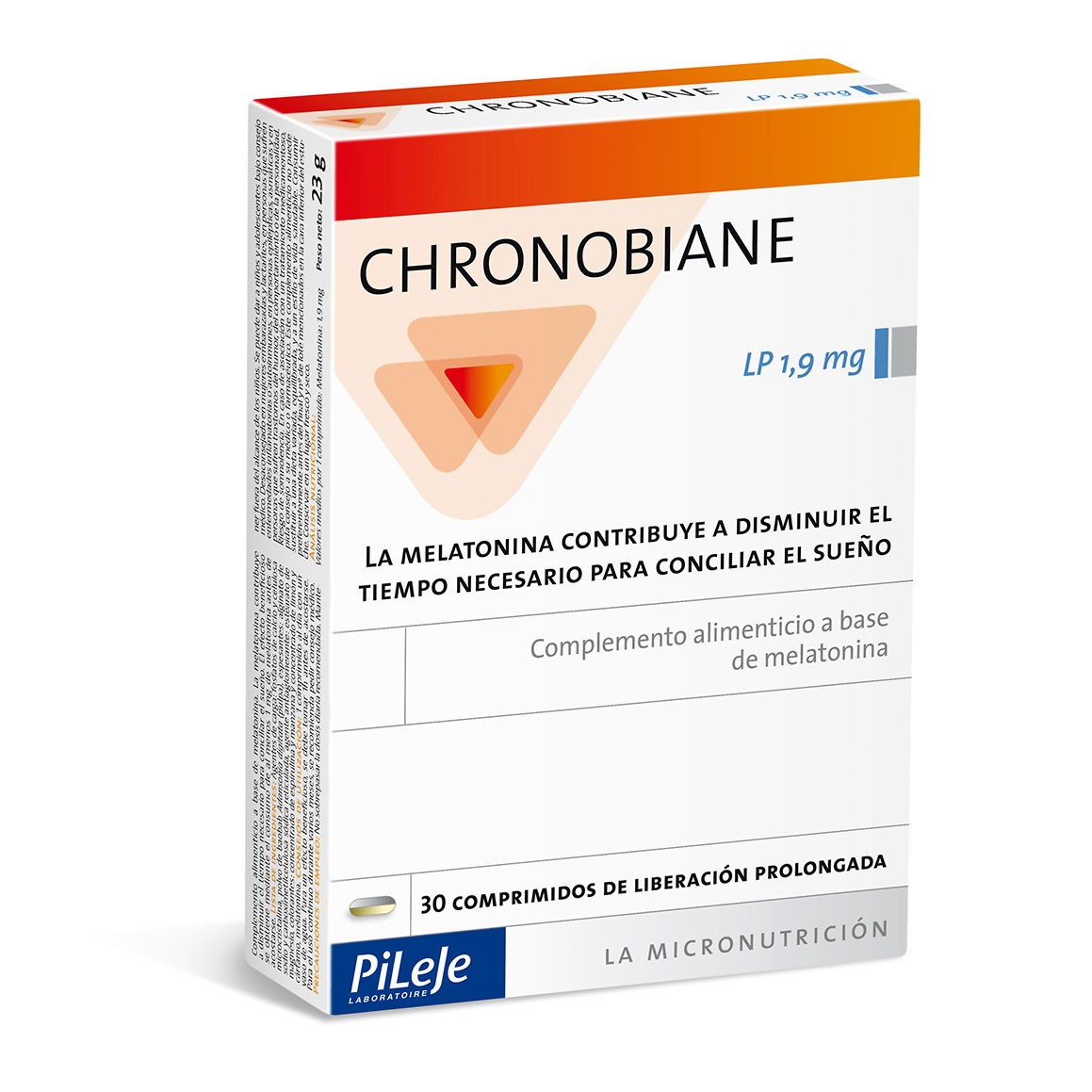 Chronobiane LP 1,9 mg 30 comprimidos Imagen de Chronobiane LP 1,9 mg 30 comprimidos