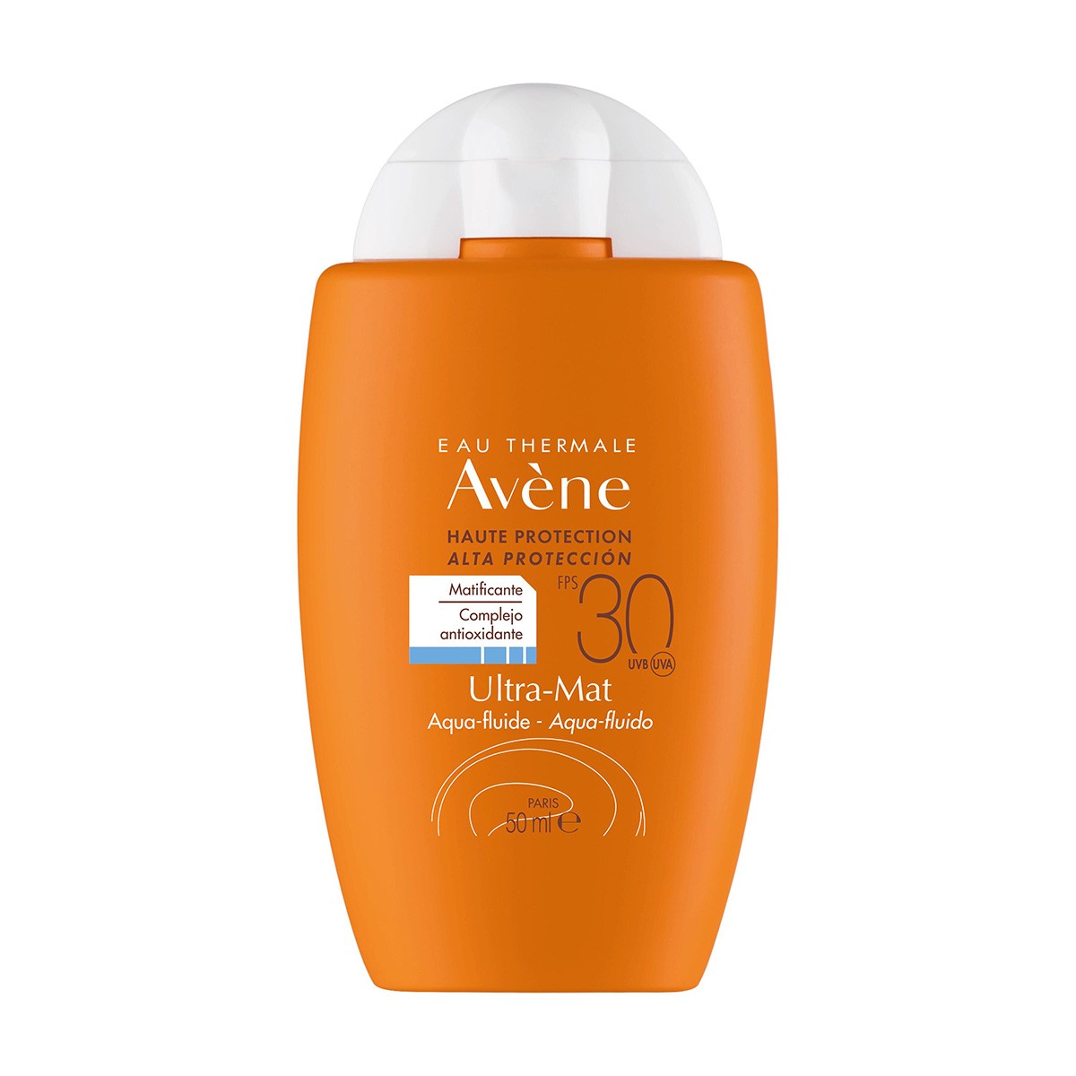 Avene ultra mat 30+ aqua fluido 50ml Imagen de Avene ultra mat 30+ aqua fluido 50ml