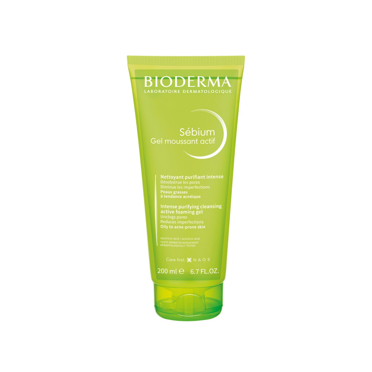 Bioderma sebium gel moussant actif 200ml Imagen de Bioderma sebium gel moussant actif 200ml