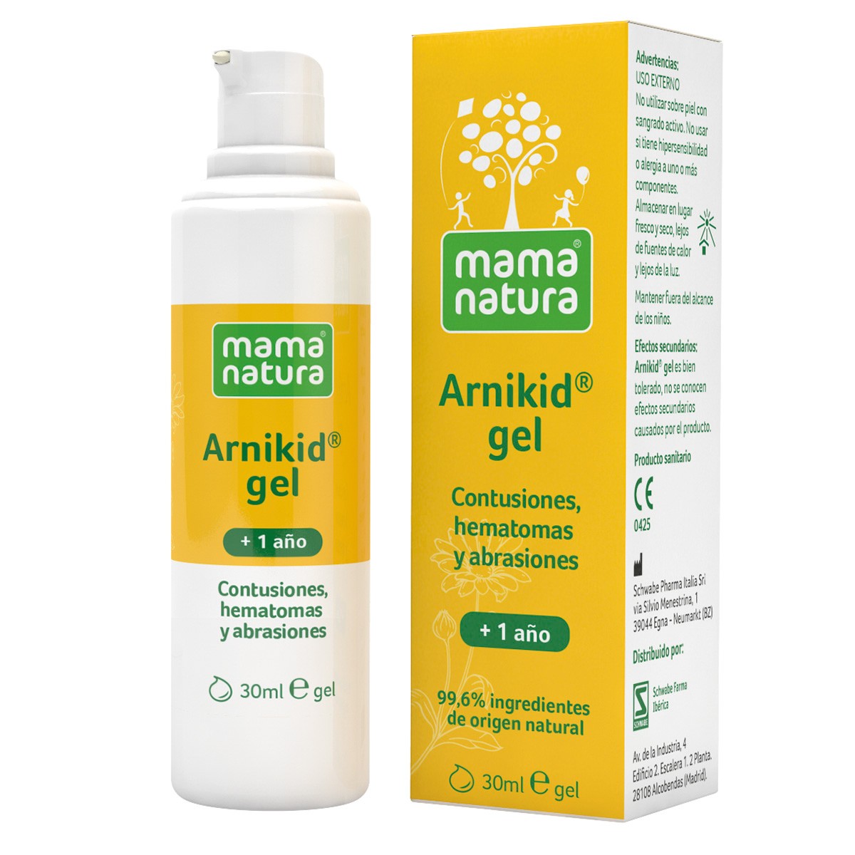 Mama Natura Arnikid gel 30ml Imagen de Mama Natura Arnikid gel 30ml