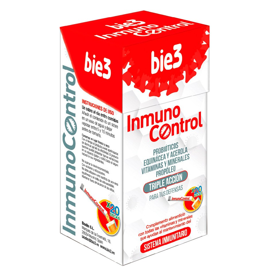 Bie 3 Inmunocontrol 20 sticks Imagen de Bie 3 Inmunocontrol 20 sticks