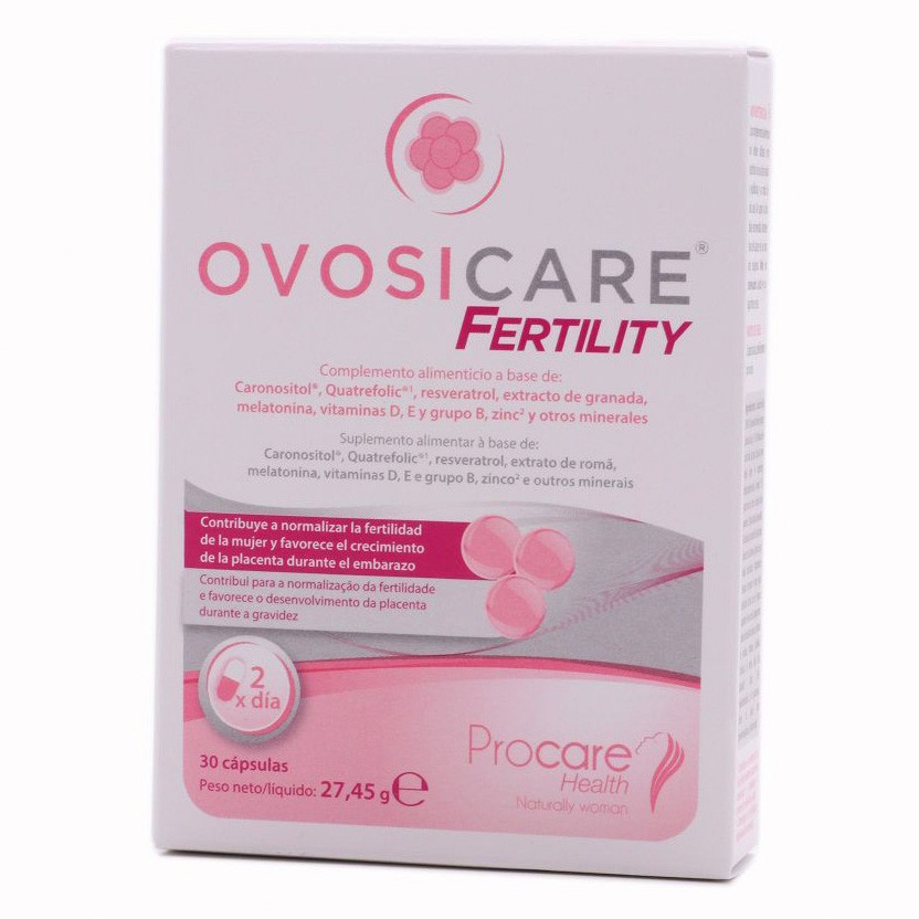 Ovosicare fertility 30 cápsulas Imagen de Ovosicare fertility 30 cápsulas