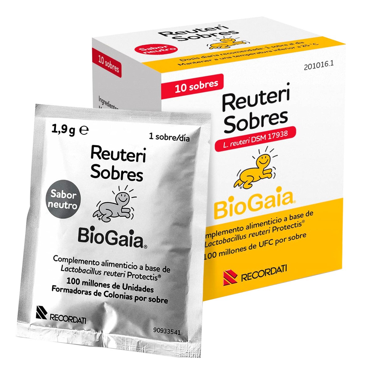 Reuteri 10 sobres Imagen de Reuteri 10 sobres