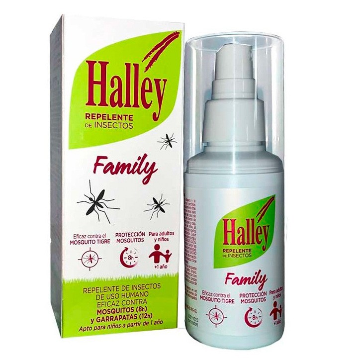 Halley Family repelente de insectos 100ml Imagen de Halley Family repelente de insectos 100ml