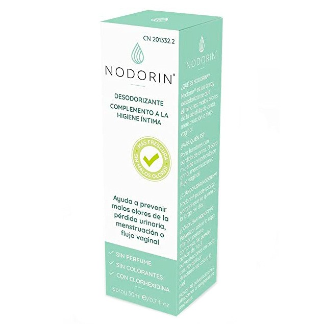 Nodorin desodorizante íntimo en spray 30ml Imagen de Nodorin desodorizante íntimo en spray 30ml