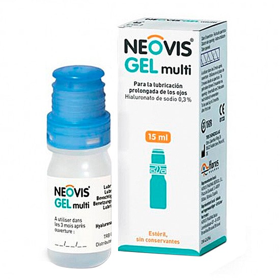Neovis Gel Multi lubricante ocular 15ml Imagen de Neovis Gel Multi lubricante ocular 15ml