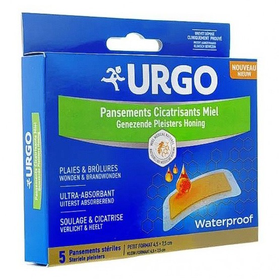 Urgo apósitos cicatrices miel 5u Imagen de Urgo apósitos cicatrices miel 5u