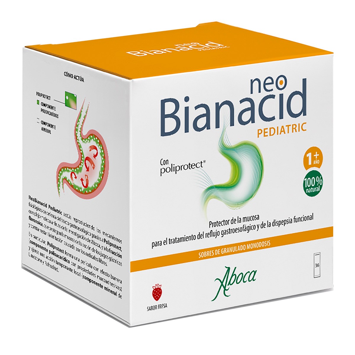 Aboca Noebianacid Aboca pediatric 36 sobres Imagen de Aboca Noebianacid Aboca pediatric 36 sobres