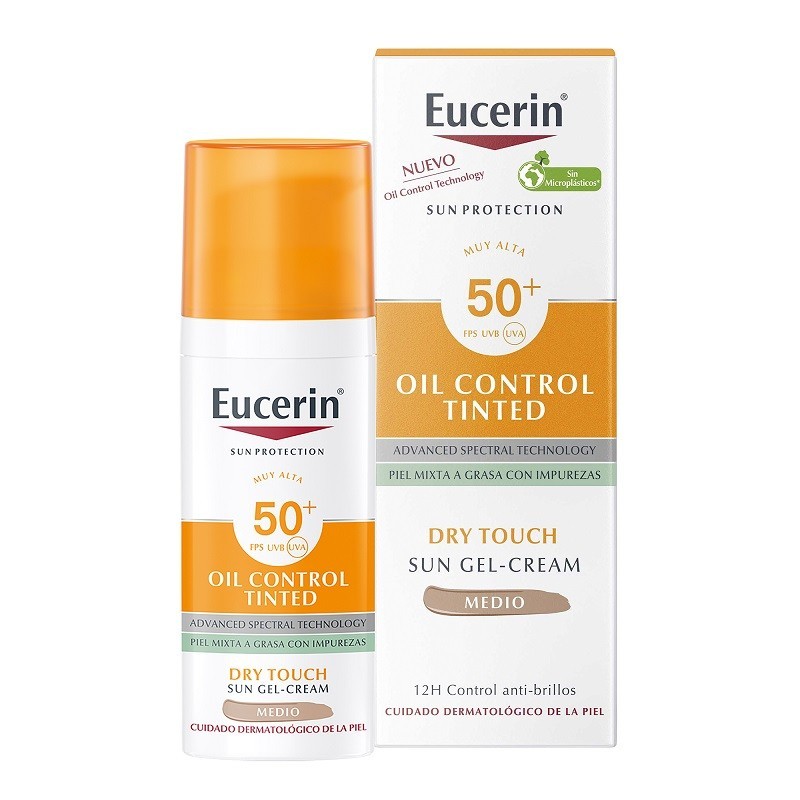 Eucerin solar gel crema spf50+ 50ml Imagen de Eucerin solar gel crema spf50+ 50ml