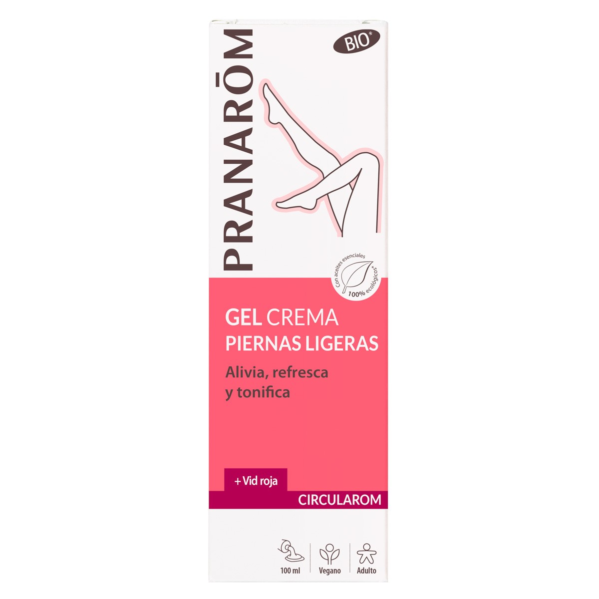 Pranarom circularom piernas ligeras gel 100ml Imagen de Pranarom circularom piernas ligeras gel 100ml
