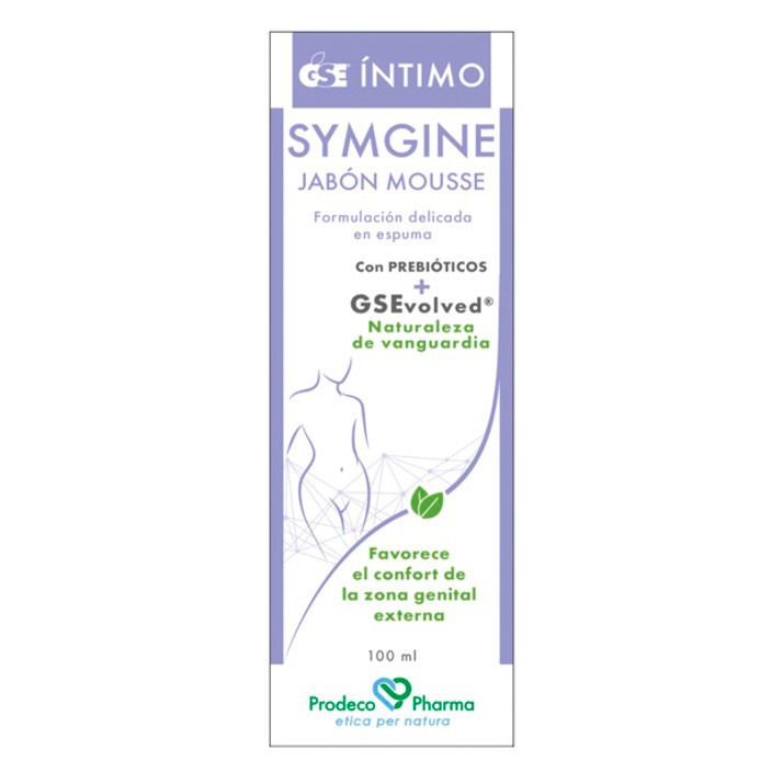 GSE Symgine mousse jabón íntimo 100ml Imagen de GSE Symgine mousse jabón íntimo 100ml
