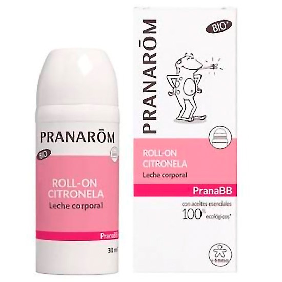 Pranarom Pranabb citronela roll on bio eco 30ml Imagen de Pranarom Pranabb citronela roll on bio eco 30ml