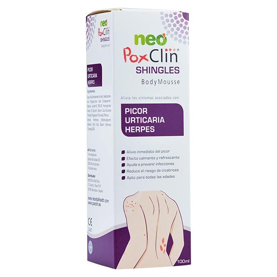 Neovital neo poxclin hingles body mousse 100ml Imagen de Neovital neo poxclin hingles body mousse 100ml