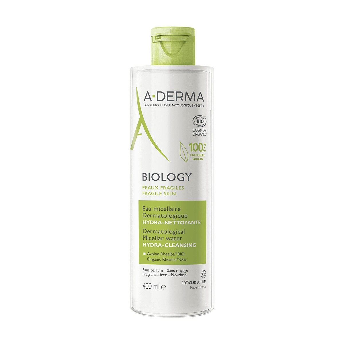 Aderma biology agua micelar hidralimpiliadora 400 ml Imagen de Aderma biology agua micelar hidralimpiliadora 400 ml