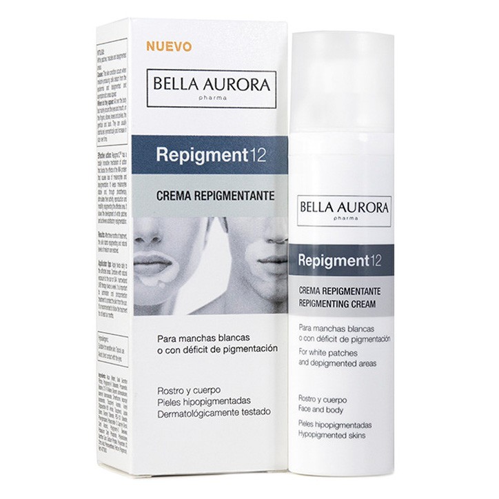 Crema repigmentante 12 bella aurora 75ml Imagen de Crema repigmentante 12 bella aurora 75ml