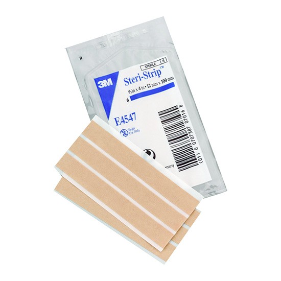 3m steri-strip sutura 100 x 12 mm 6 tiras Imagen de 3m steri-strip sutura 100 x 12 mm 6 tiras