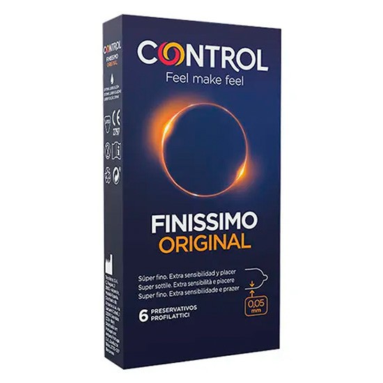 Control Finissimo preservativos 6u Imagen de Control Finissimo preservativos 6u