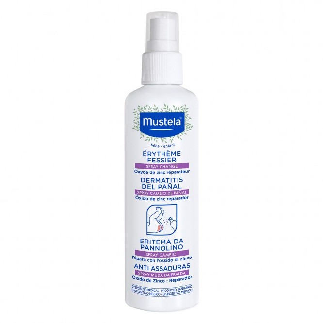 Mustela spray cambio pañal 75 ml Imagen de Mustela spray cambio pañal 75 ml