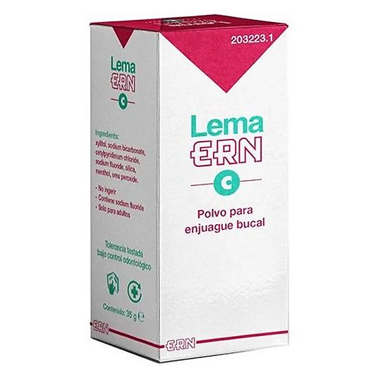 Lema ern C polvo para enjuague bucal 35gr Imagen de Lema ern C polvo para enjuague bucal 35gr