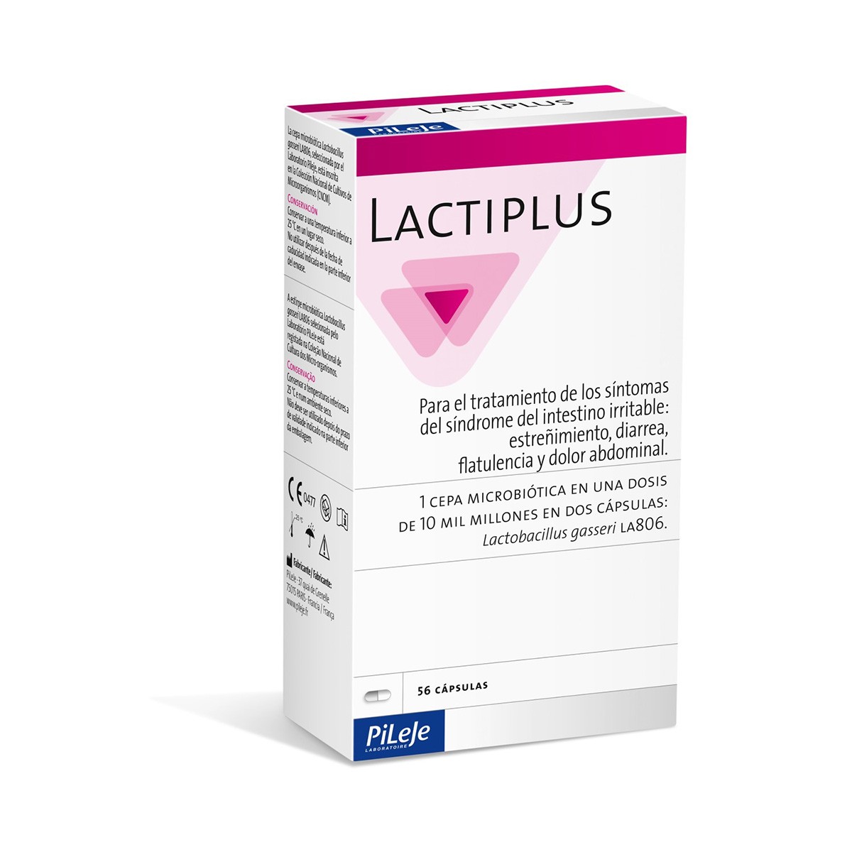 Pileje Lactiplus 56 cápsulas Imagen de Pileje Lactiplus 56 cápsulas
