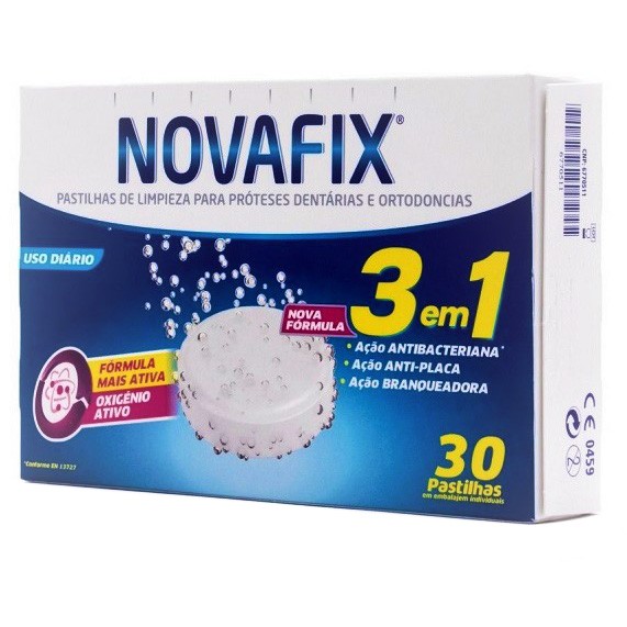 Novafix tabletas antibacterianas 30uds Imagen de Novafix tabletas antibacterianas 30uds