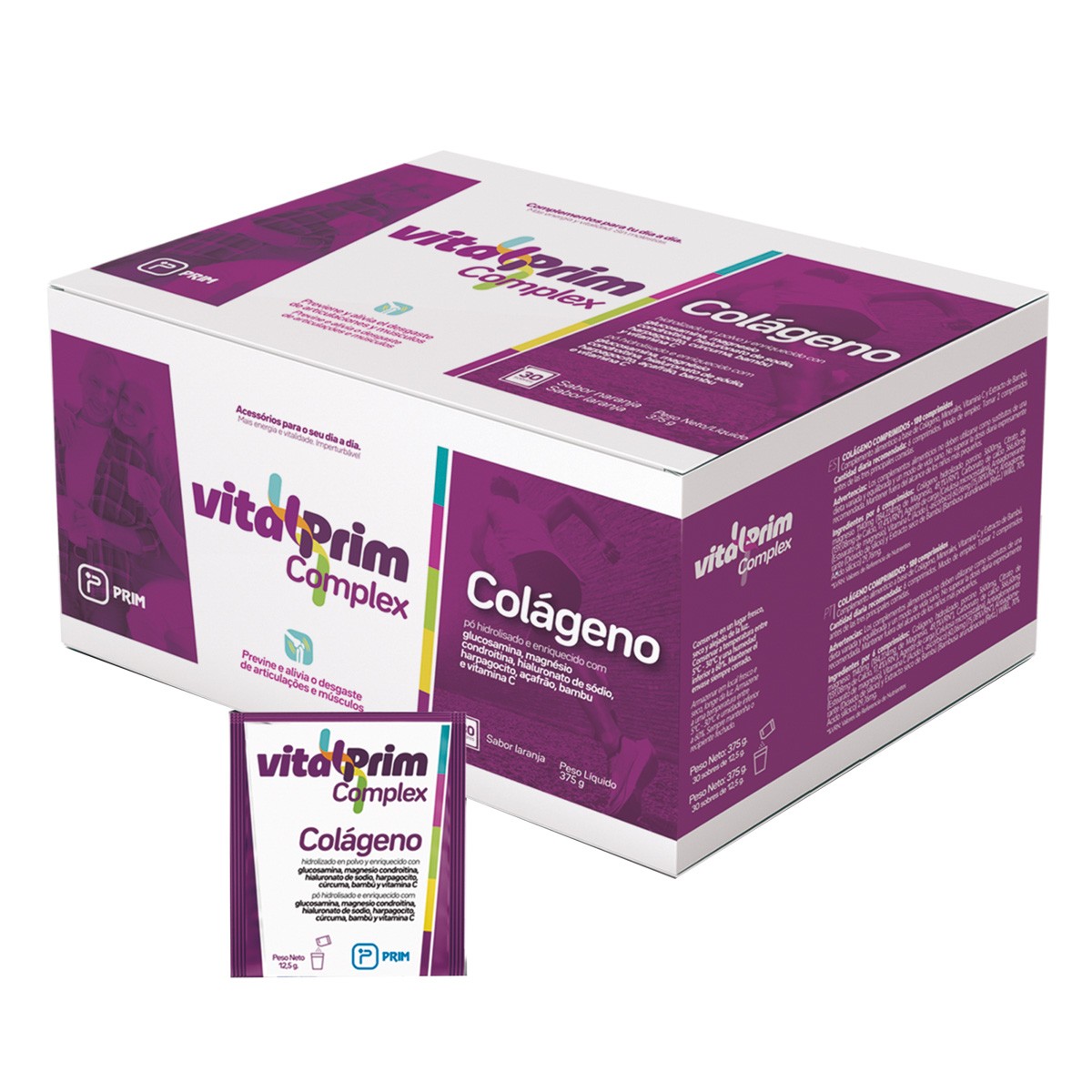 Prim VitalPrim colágeno 30 sobres Imagen de Prim VitalPrim colágeno 30 sobres