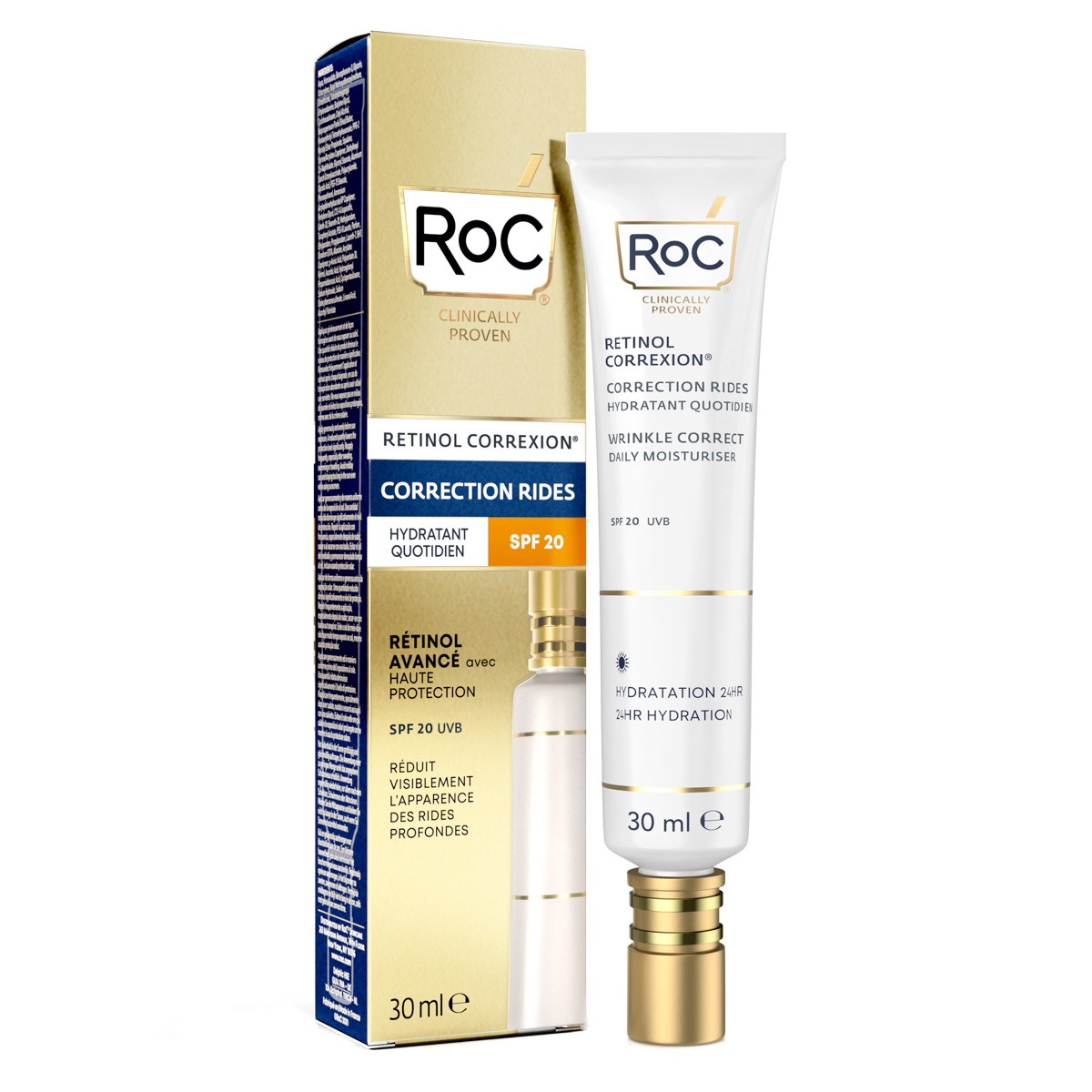 Roc Wrinkle correct día spf20 30ml Imagen de Roc Wrinkle correct día spf20 30ml