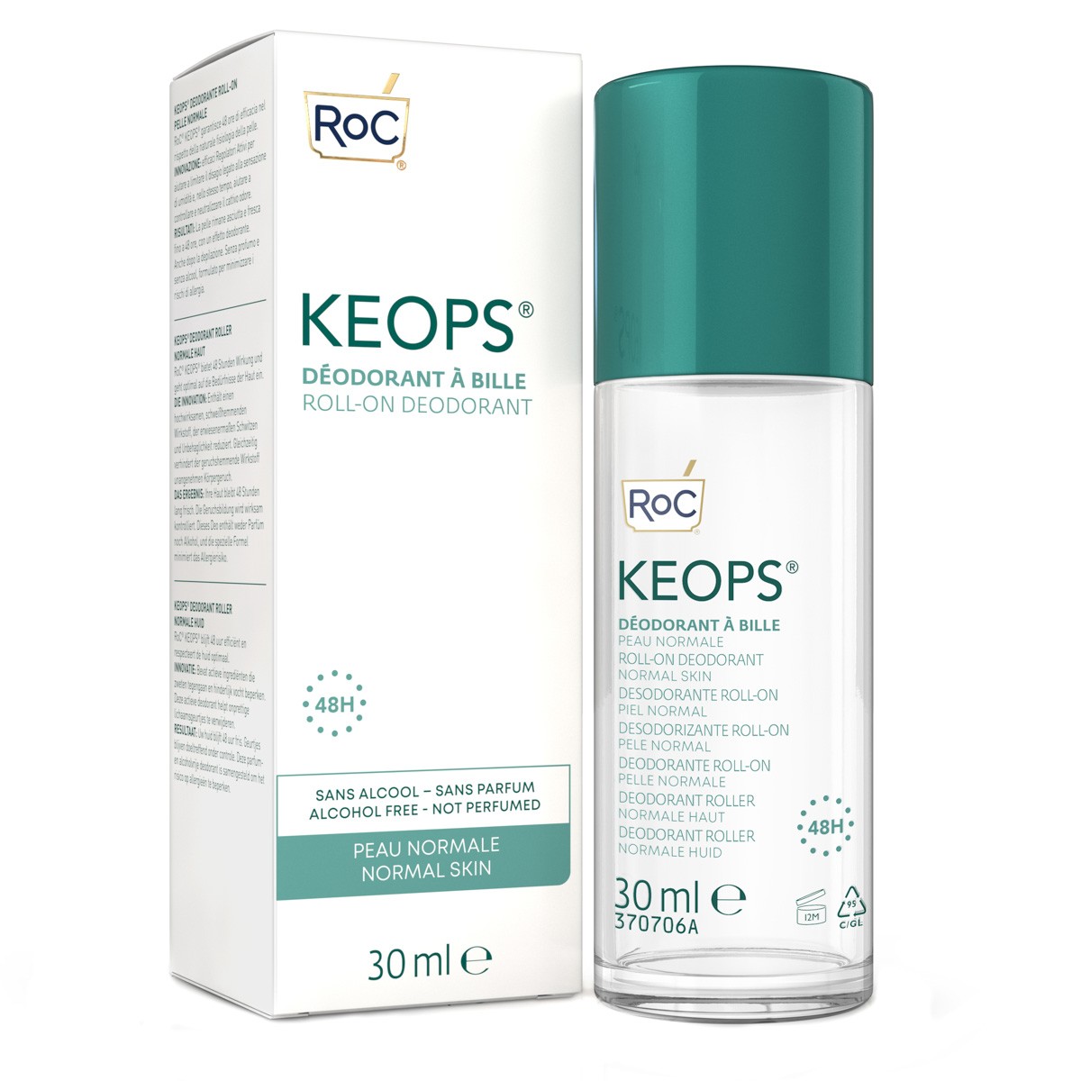 Roc Keops pack desodorante roll-on p. normal 30ml Imagen de Roc Keops pack desodorante roll-on p. normal 30ml