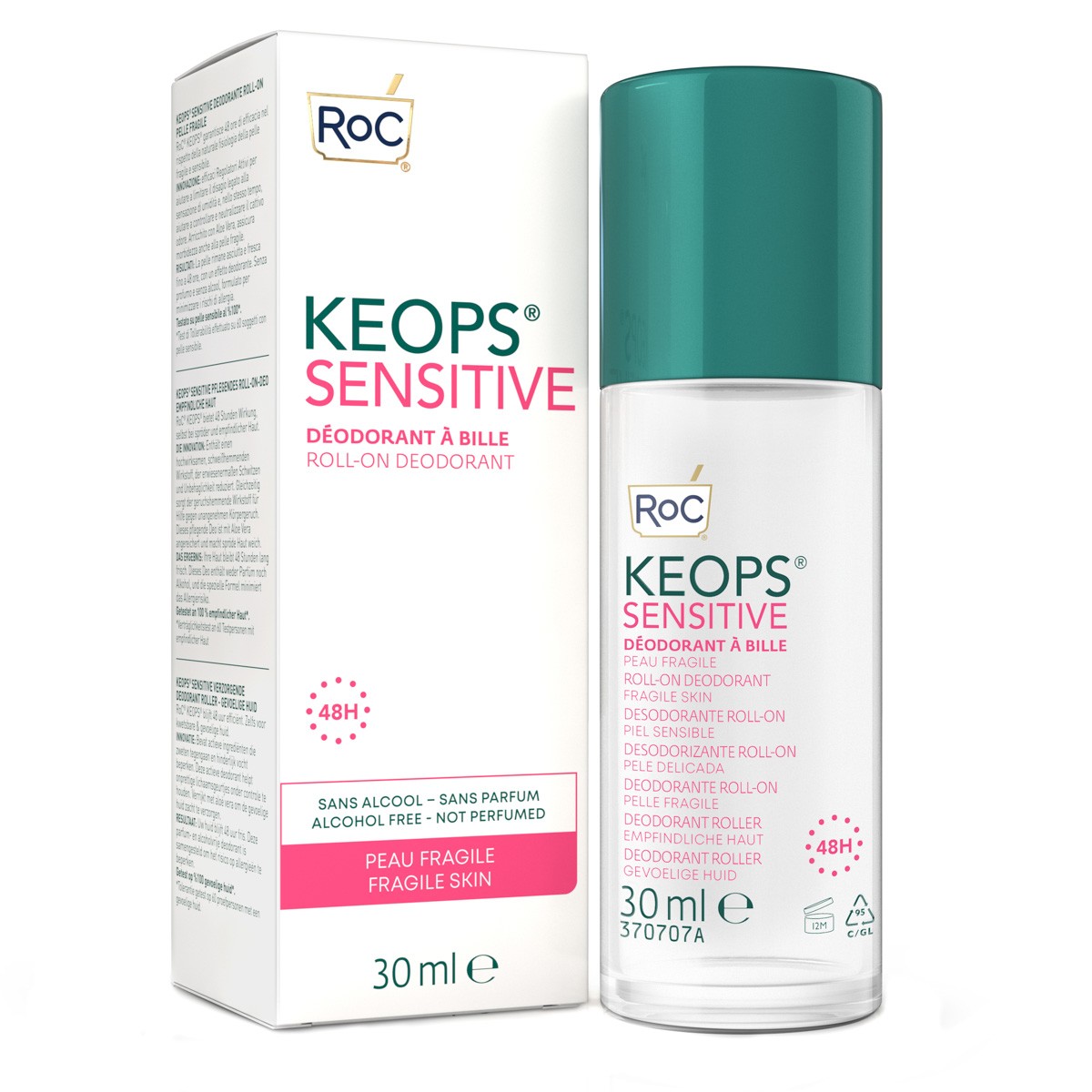 Roc Keops pack desodorante roll-on p. sensible 30ml Imagen de Roc Keops pack desodorante roll-on p. sensible 30ml