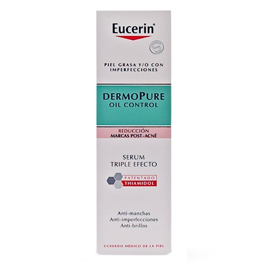 Eucerin dermopure oil control sérum triple efecto 40ml Imagen de Eucerin dermopure oil control sérum triple efecto 40ml