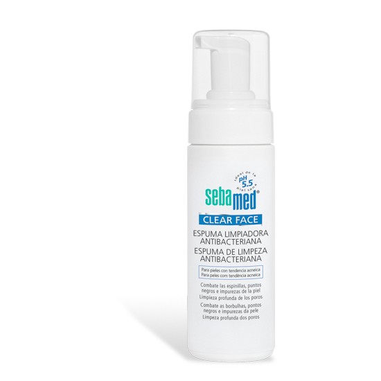 Sebamed clear face espuma limpiadora 150ml Imagen de Sebamed clear face espuma limpiadora 150ml
