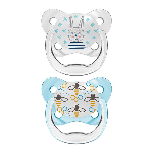 DrBrown's chupete preventivo mariposa azul 0-6 meses talla-1 Imagen de DrBrown's chupete preventivo mariposa azul 0-6 meses talla-1