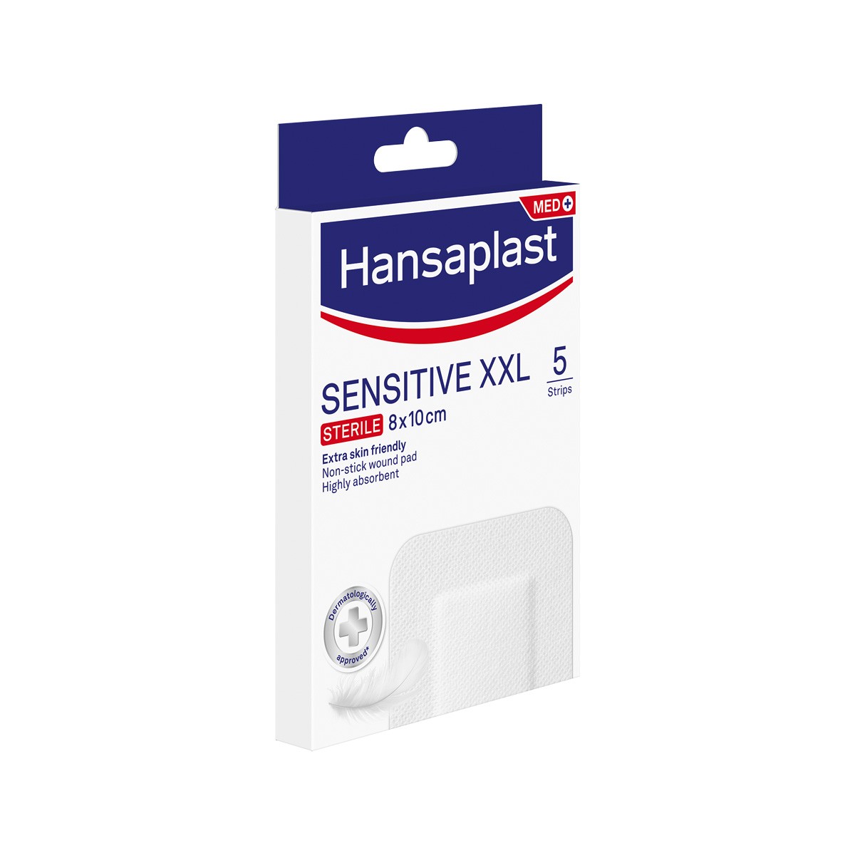 Hansaplast Sensitive XXL 5u Imagen de Hansaplast Sensitive XXL 5u