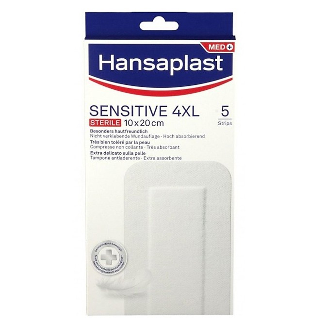 Hansaplast Sensitive 4XL 5u Imagen de Hansaplast Sensitive 4XL 5u