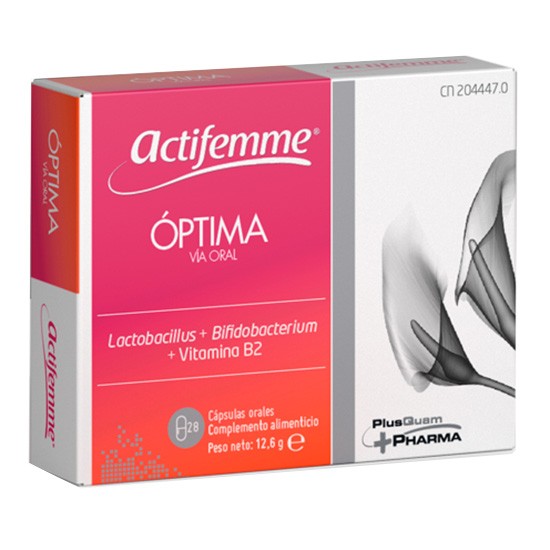 Actifemme optima 28 cápsulas Imagen de Actifemme optima 28 cápsulas