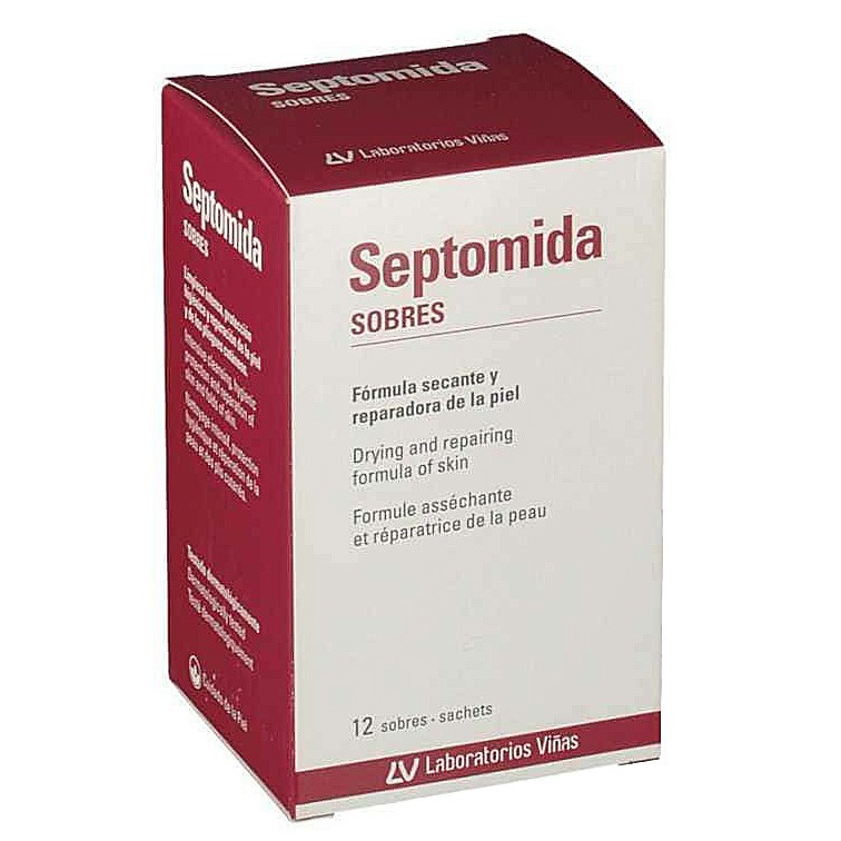 Laboratorios Viñas Septomida MD Spray antiséptico 12 sobres Imagen de Laboratorios Viñas Septomida MD Spray antiséptico 12 sobres