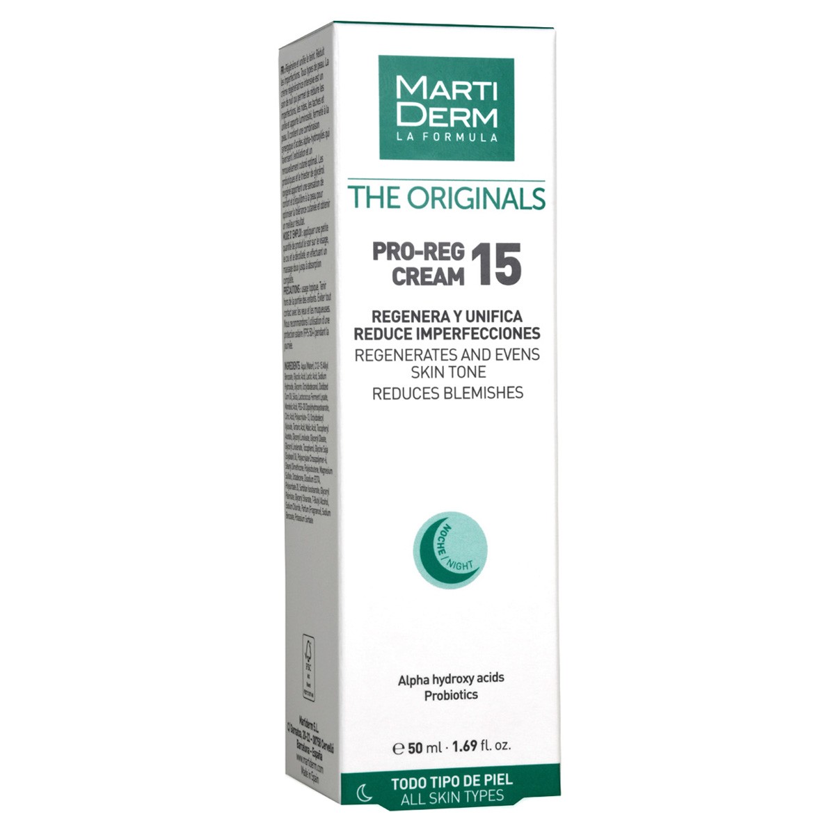MartiDerm The Originals Crema Pro-Reg 15 50ml Imagen de MartiDerm The Originals Crema Pro-Reg 15 50ml