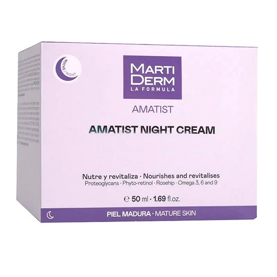 Martiderm amatist crema noche 50ml Imagen de Martiderm amatist crema noche 50ml