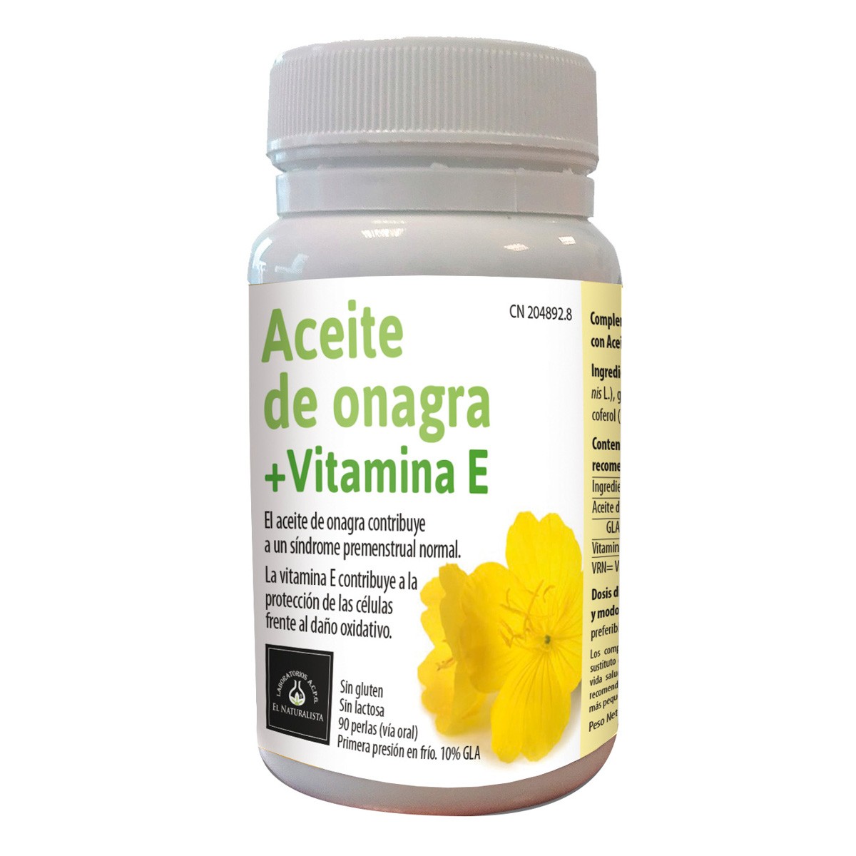 El naturalista aceite de onagra 90perlas Imagen de El naturalista aceite de onagra 90perlas