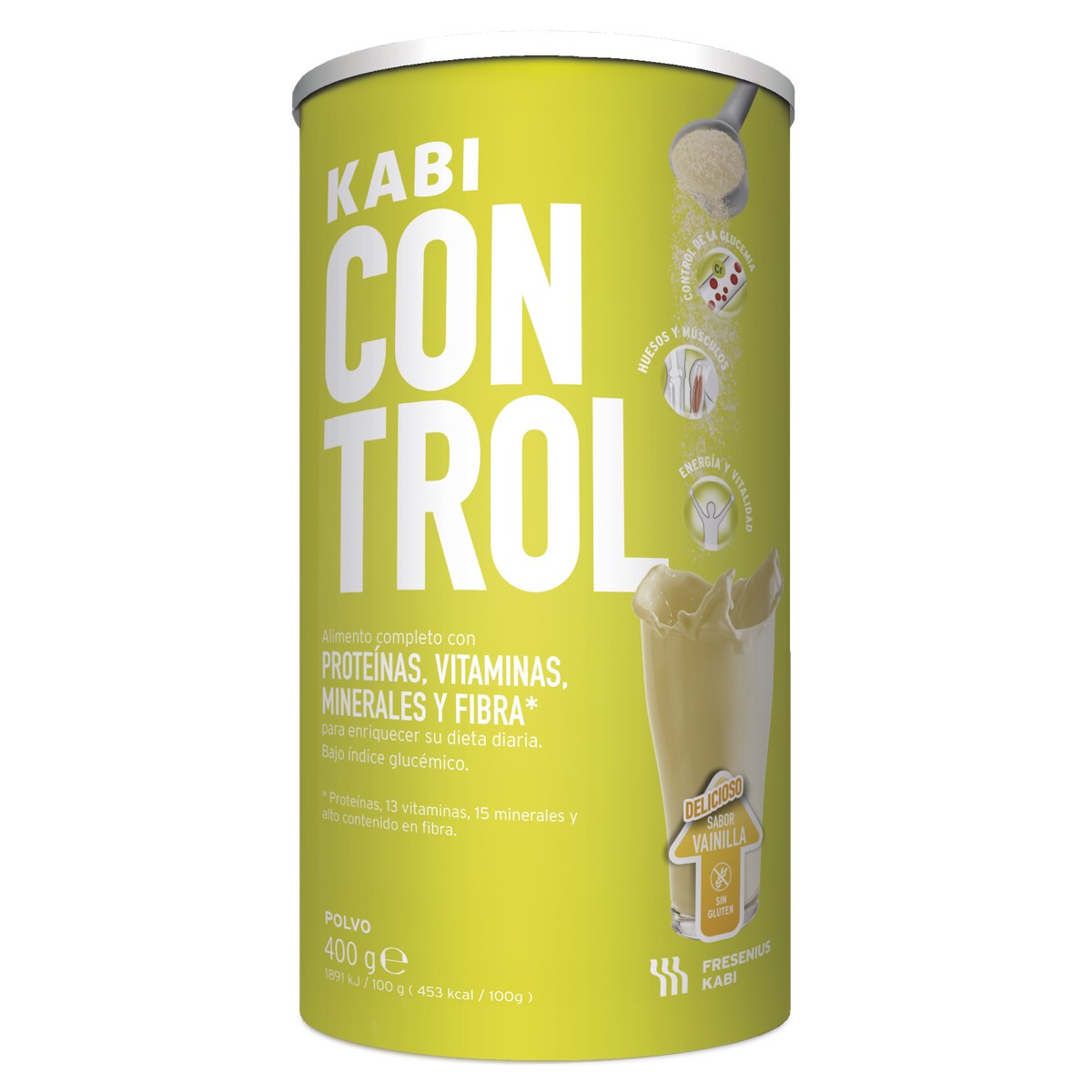 Kabi control vainilla bote 400 gr
Imagen de Kabi control vainilla bote 400 gr