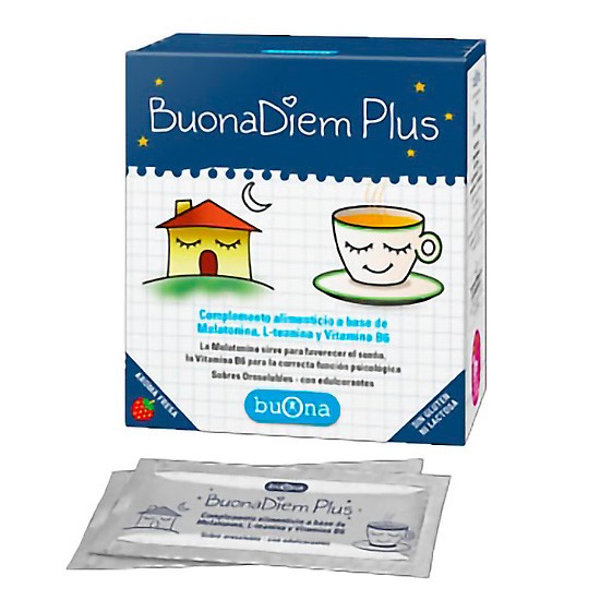 Buona plus fresa 20 sobres Imagen de Buona plus fresa 20 sobres