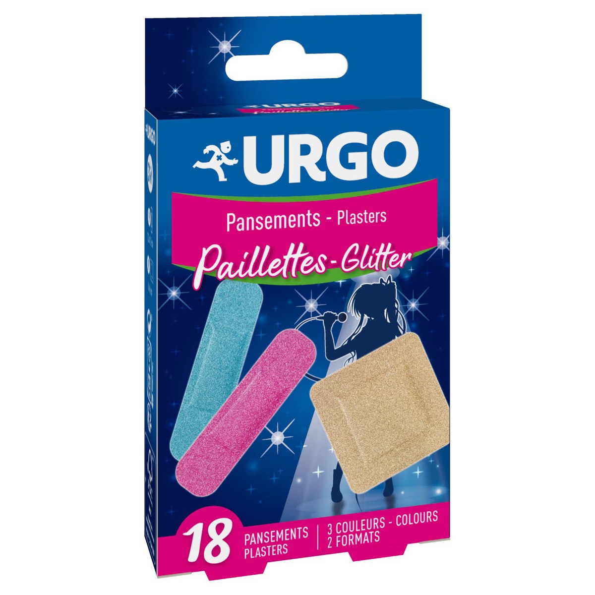 Urgo Brillantina apósitos protectores 18u Imagen de Urgo Brillantina apósitos protectores 18u
