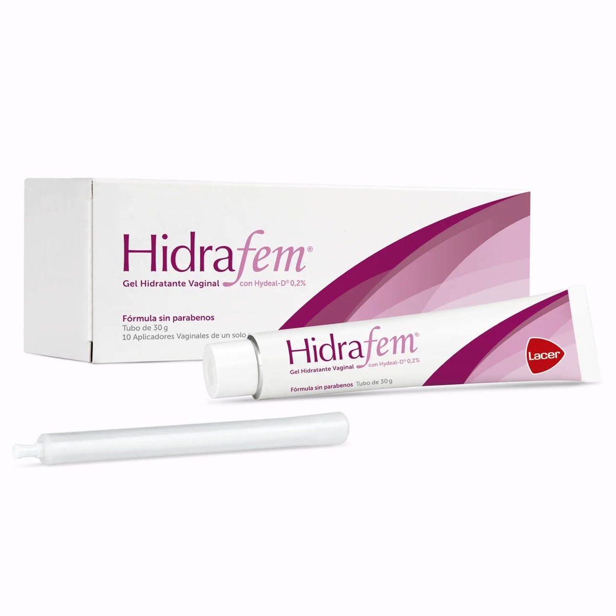 Lacer Hidrafem gel hidratante vaginal 30gr Imagen de Lacer Hidrafem gel hidratante vaginal 30gr