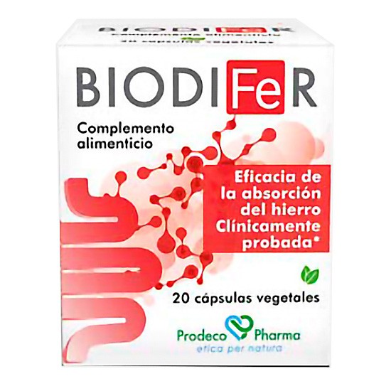 Biodifer 20 cápsulas Imagen de Biodifer 20 cápsulas