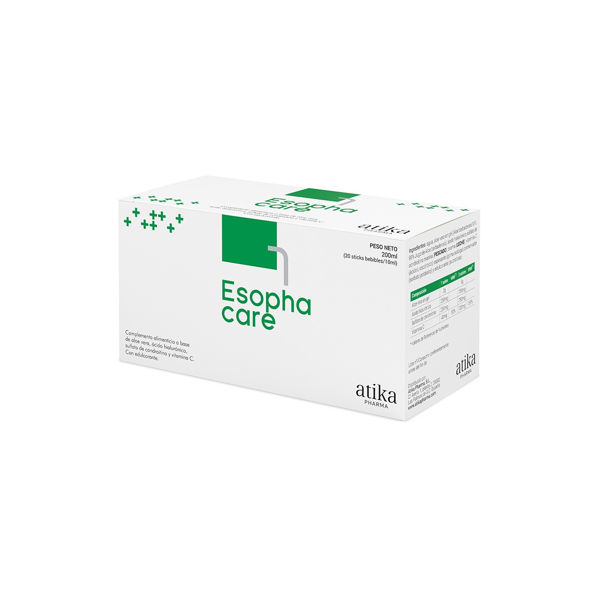 Atika Esophacare 20 sticks Imagen de Atika Esophacare 20 sticks