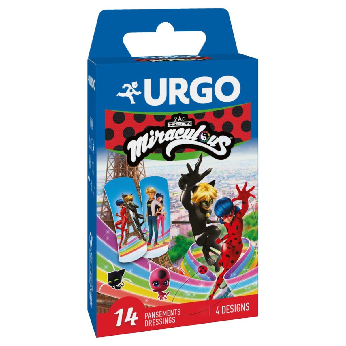 Urgo Miraculous apósitos infantiles 18u Imagen de Urgo Miraculous apósitos infantiles 18u