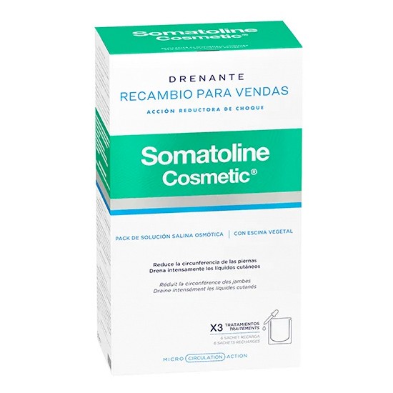 Somatoline pack vendas reductoras/drenantes reca Imagen de Somatoline pack vendas reductoras/drenantes reca