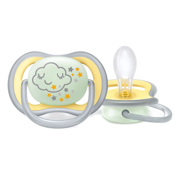 Avent chupete ultra air nocturno neutro +18 meses Imagen de Avent chupete ultra air nocturno neutro +18 meses